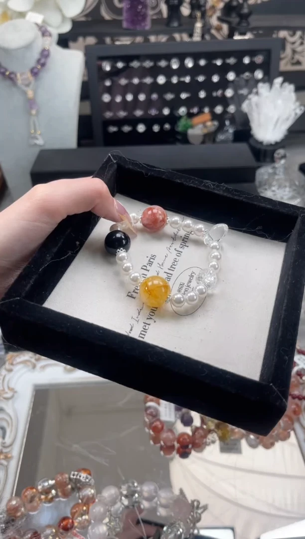【闪购商品】水晶手链未镶嵌天然水晶 多样性发货
