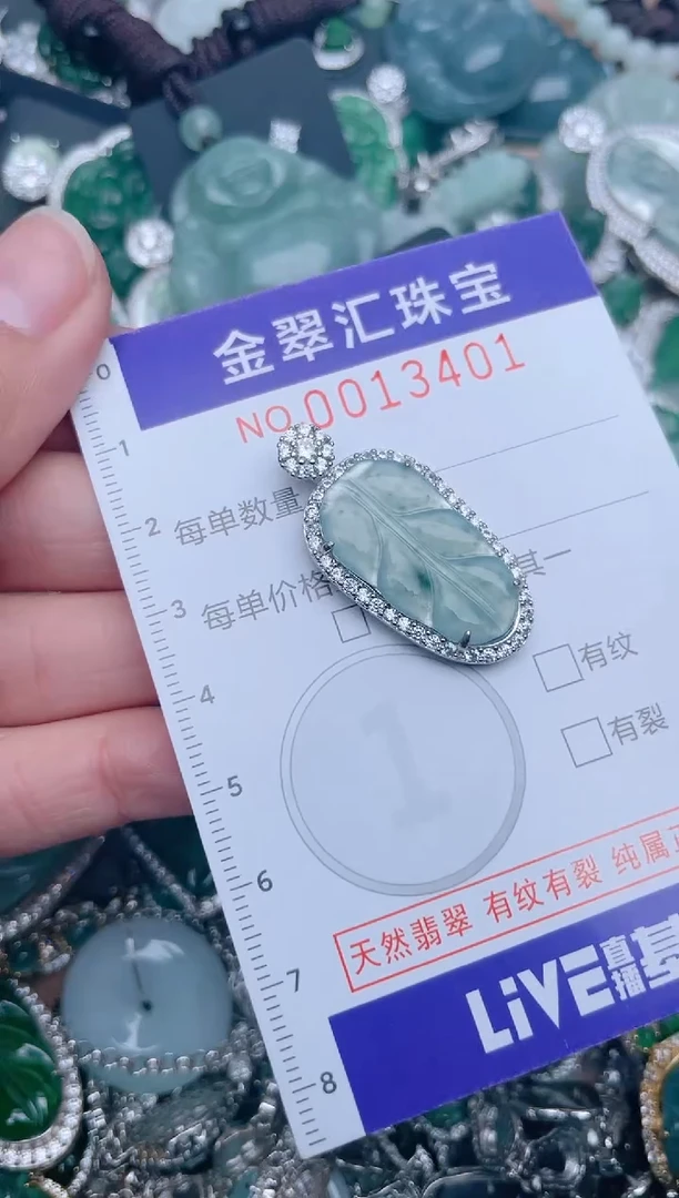 【闪购商品】翡翠颈饰未镶嵌13401...1