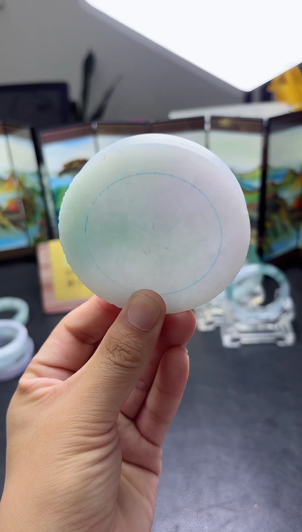 未镶嵌手镯定制翡翠快*y手镯