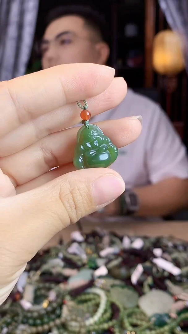 和田玉未镶嵌挂件多样性发货拍一发一