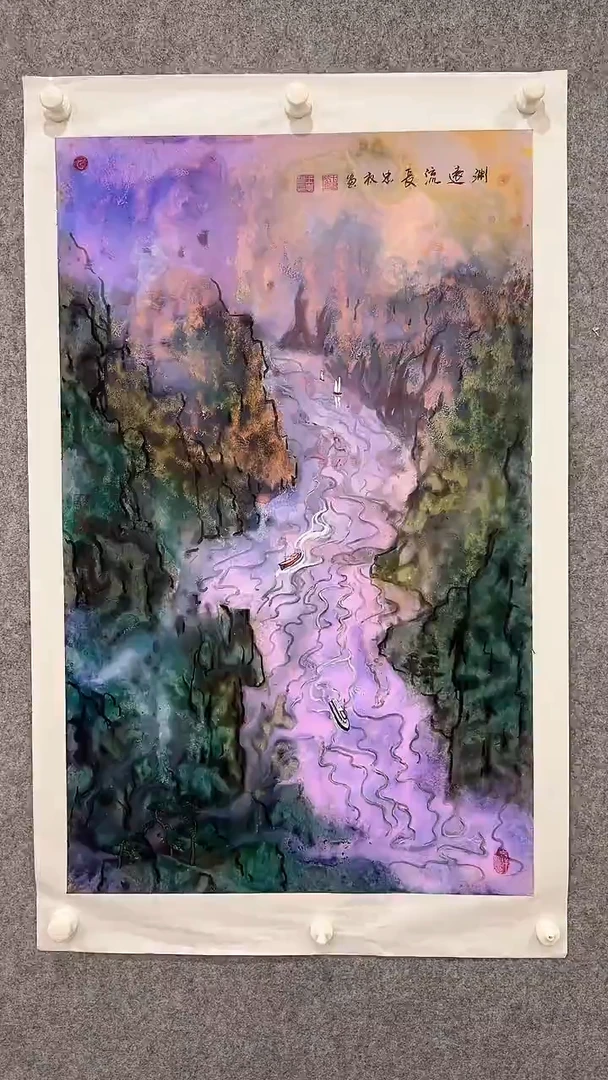 国画王忠权-5平尺-国画作品