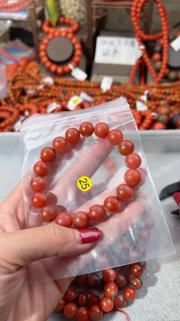 【闪购商品】南红玛瑙手串未镶嵌11