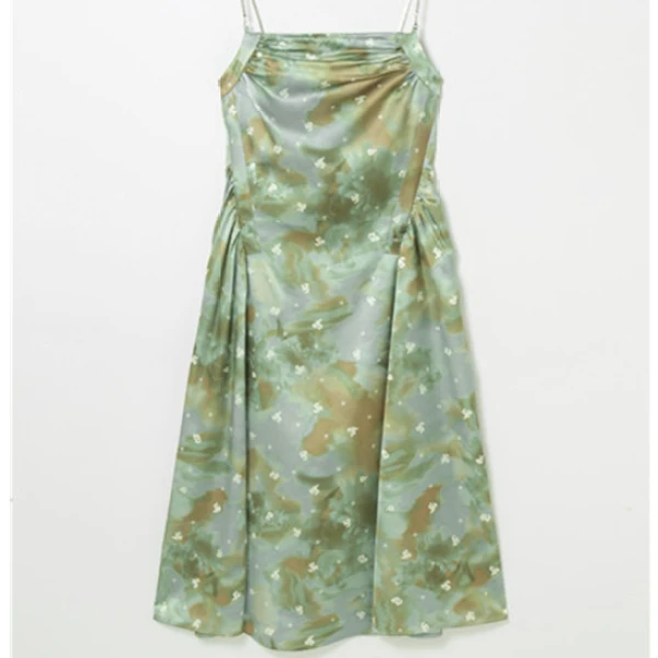 浪漫印花连衣裙（不含配饰）-0354