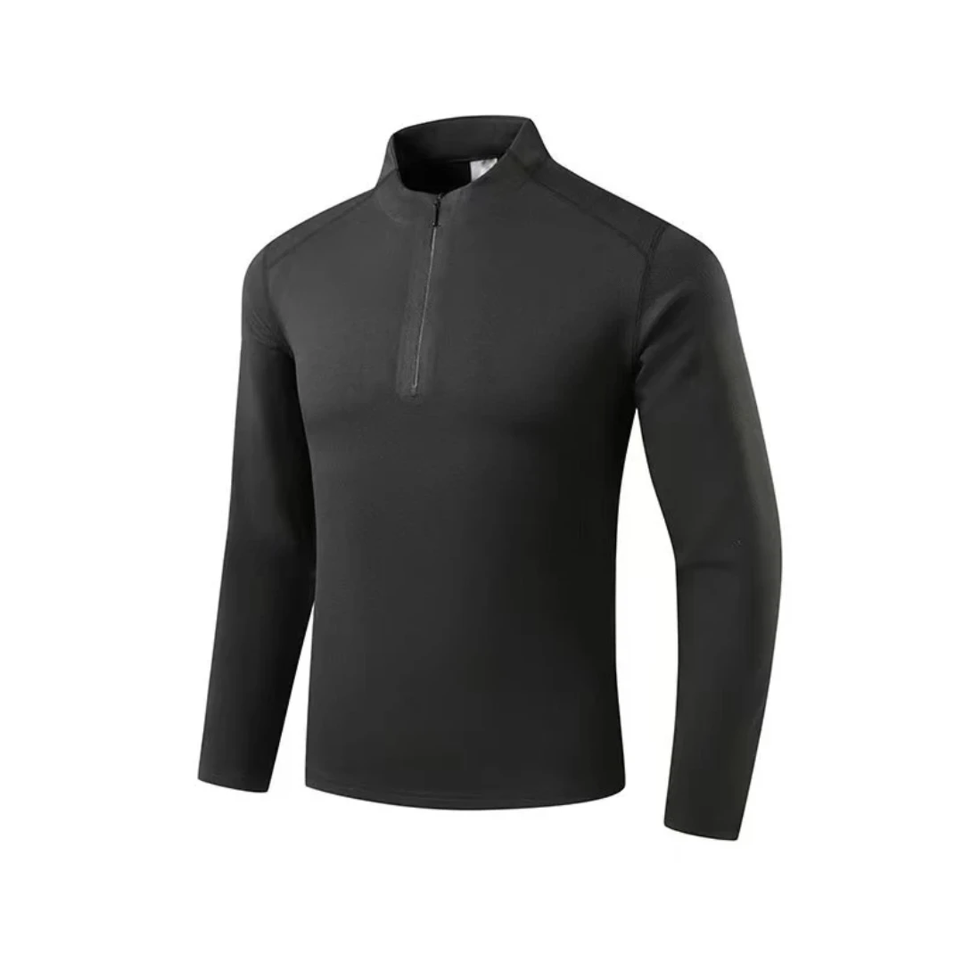 秋冬长袖加绒男春秋速干运动卫衣户外运动透气男子