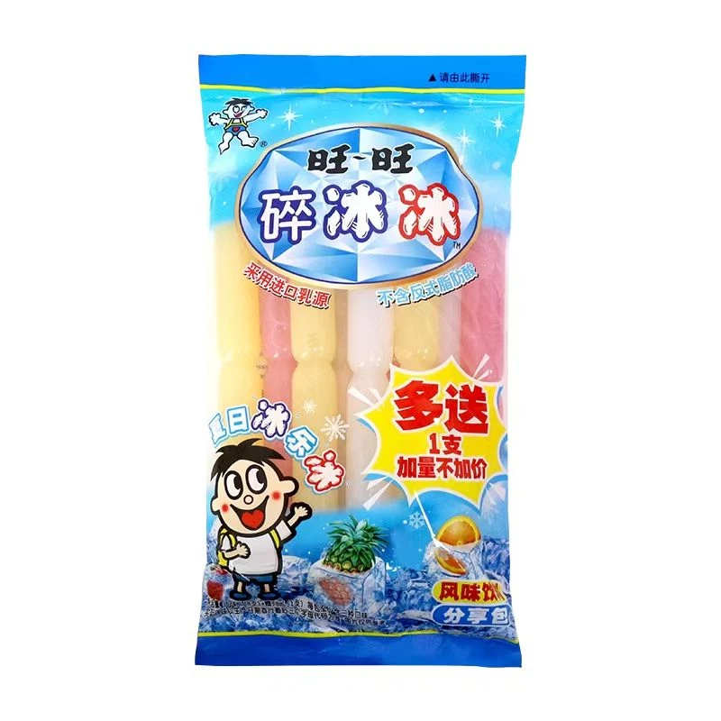 旺旺碎冰冰家庭号 78g*10支（1袋9支+1支散装） 随机口味