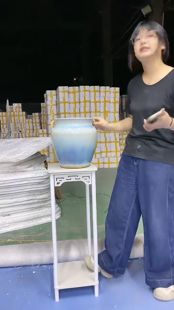 宜兴紫砂粗陶花盆25/30