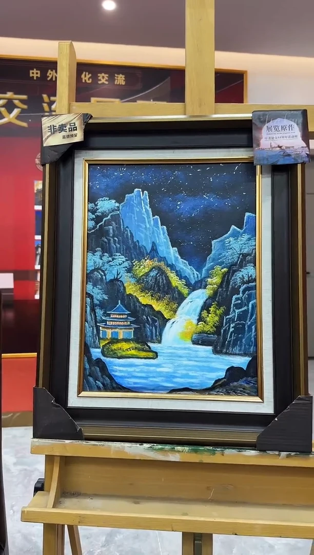 油画曹雪岩/精品油画/30x40