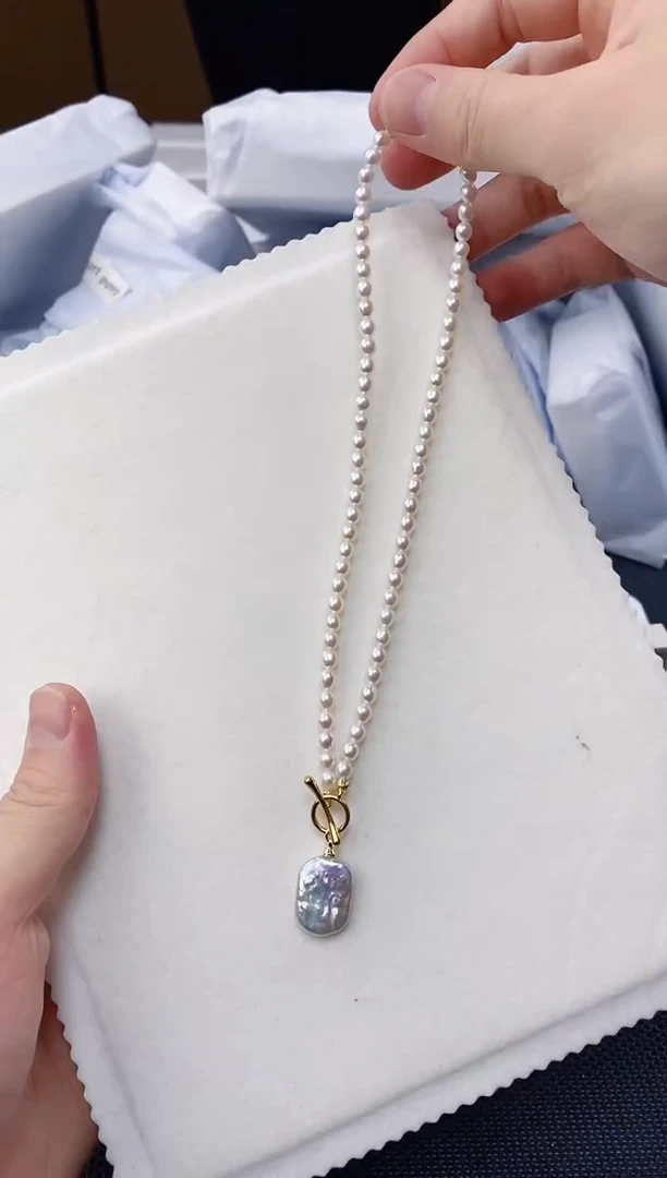 未镶嵌耳饰淡水珍珠XL1063