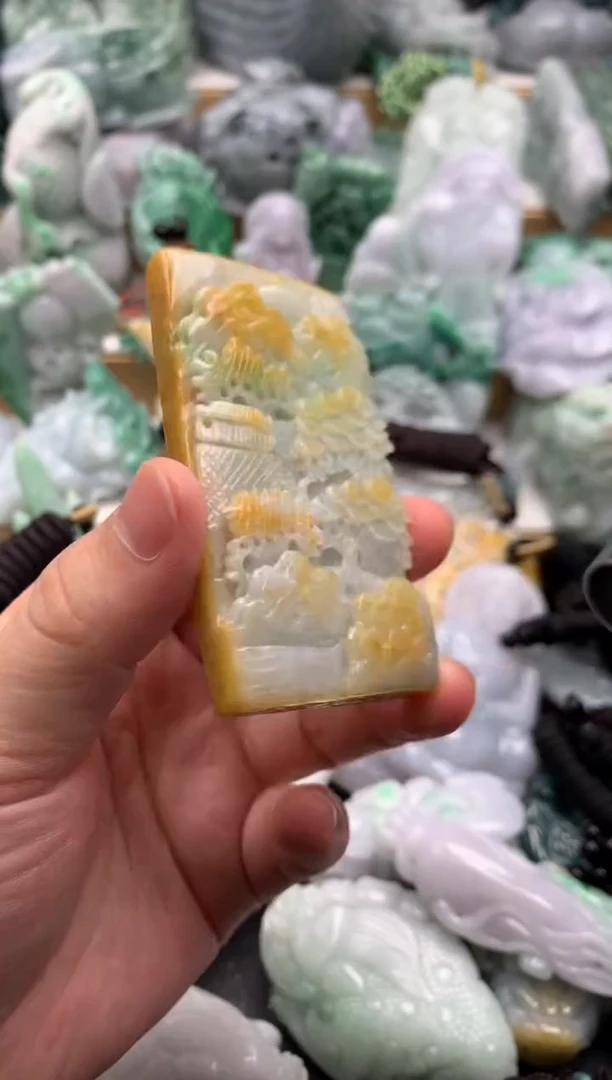 吊坠(不含链)未镶嵌翡翠1