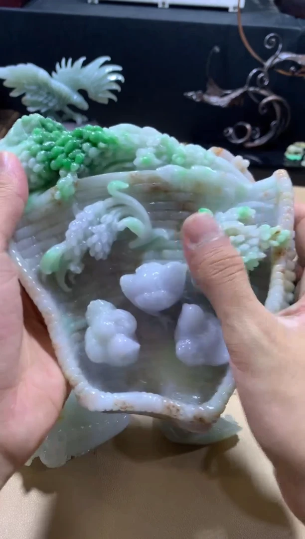 【闪购商品】翡翠摆件未镶嵌翡翠摆件