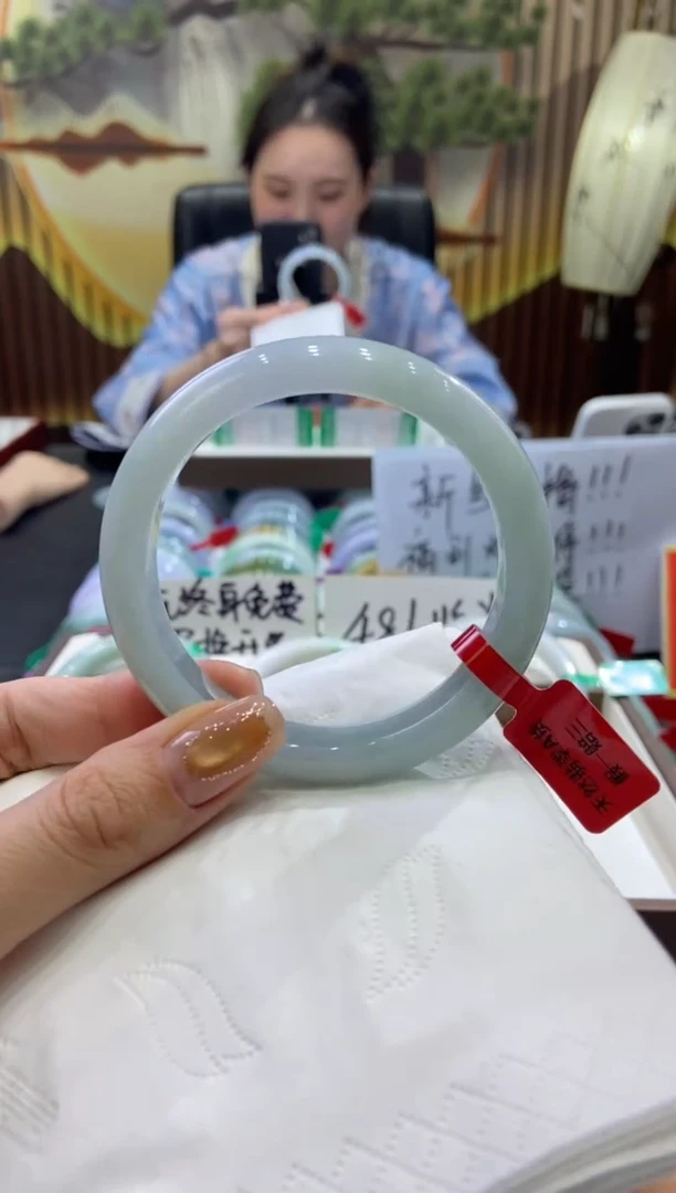 未镶嵌手镯翡翠0005480