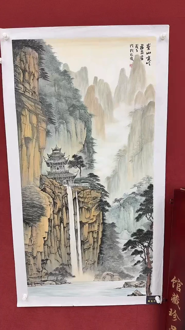 国画月***姐张敬老师国画精品