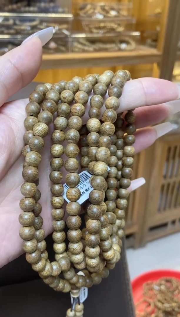手串沉香达拉干圆珠长串0.7红土沉多样性发其一
