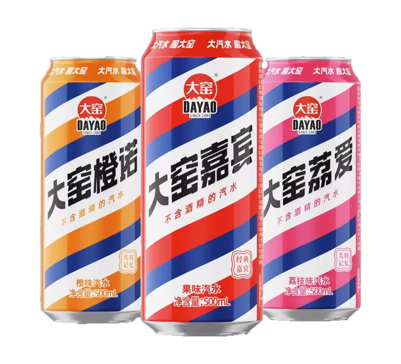 大窑果味汽水手提袋装500ml*6/提