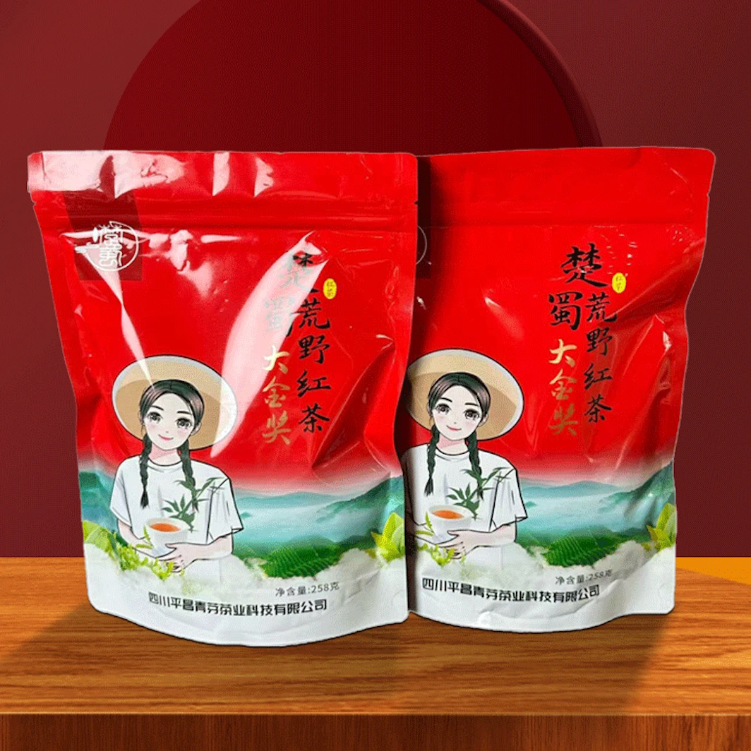 平昌特产楚蜀荒野红茶2025新茶（袋装）单丛茶