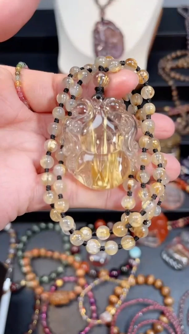 未镶嵌颈饰水晶【百晶灵儿】定制款