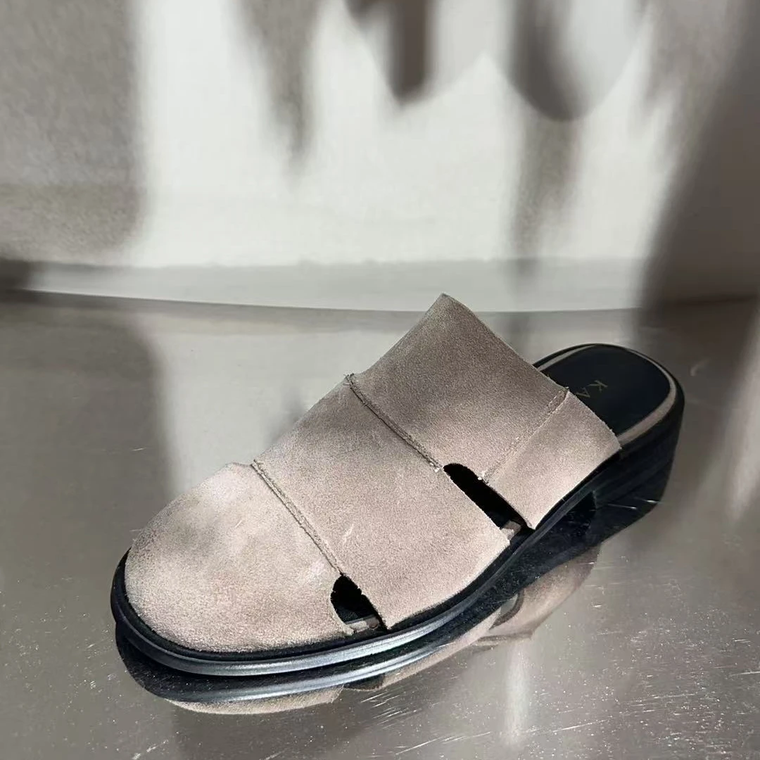 KAKA NUOYA  2016  时尚休闲夏季包头拖鞋