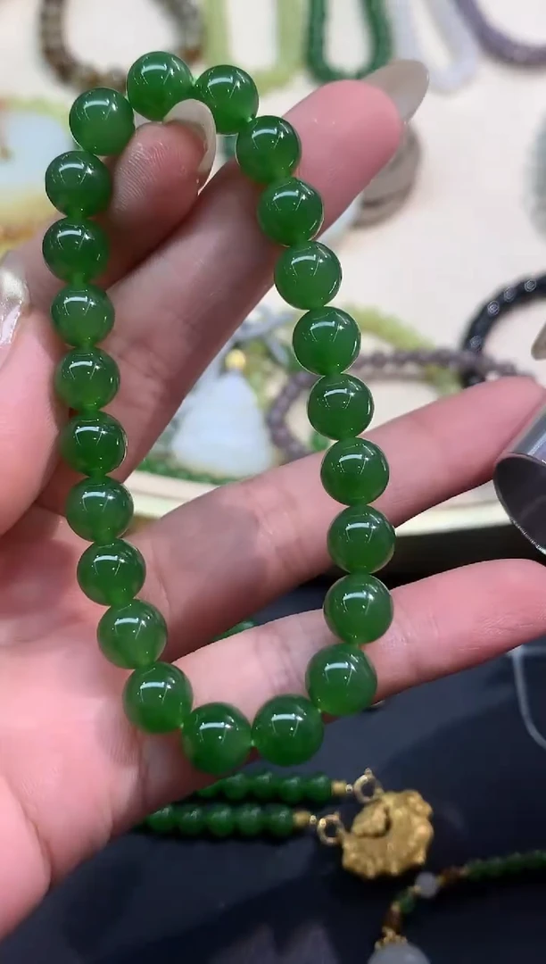 未镶嵌手串和田玉A336|多样性发货一件|2980