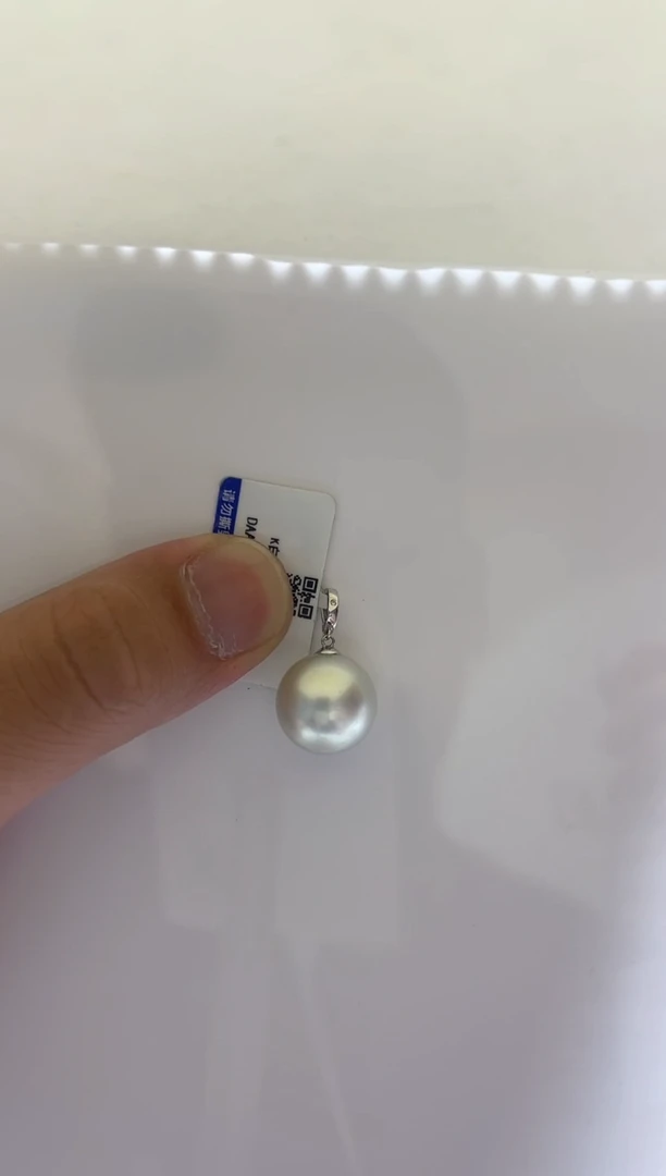 海水珍珠18K金镶嵌颈饰清货