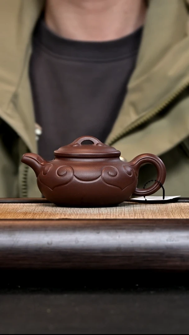 【闪购商品】紫砂茶壶沈伟伟 仿古如意