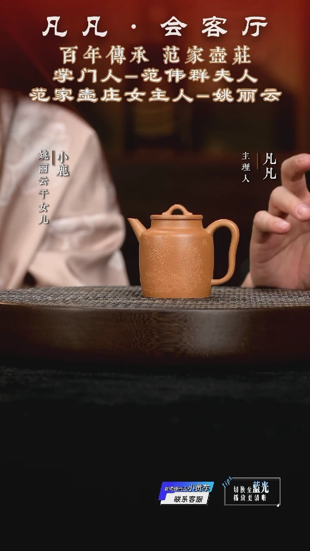 茶壶紫砂凡凡会客厅&姚丽云85 紫砂壶