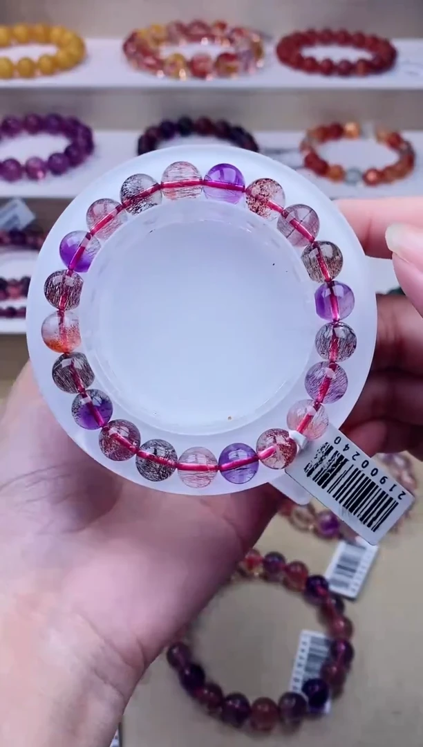 未镶嵌手链水晶仙女超七单圈9m+