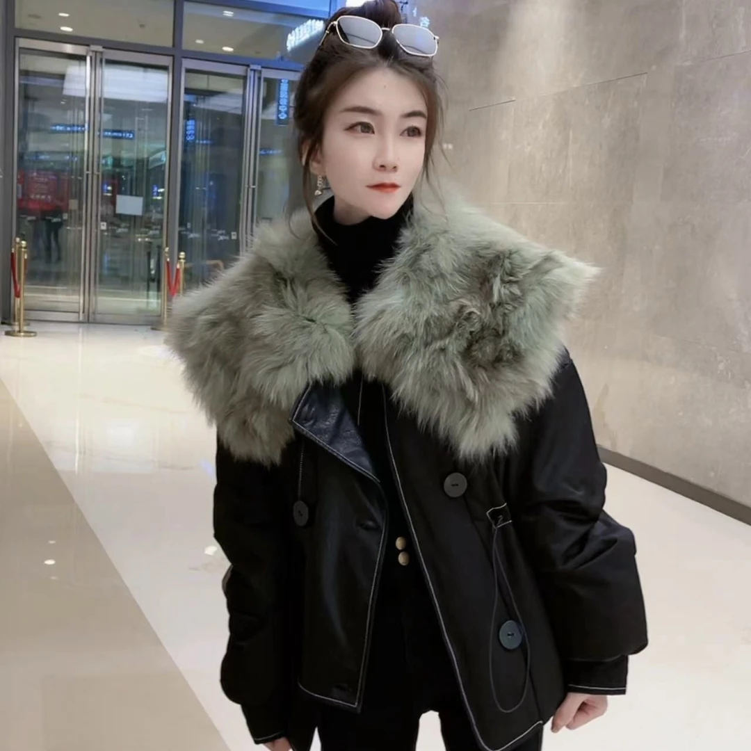 『 羽绒服Y』简约设计百搭时尚高品质厚款羽绒服8610