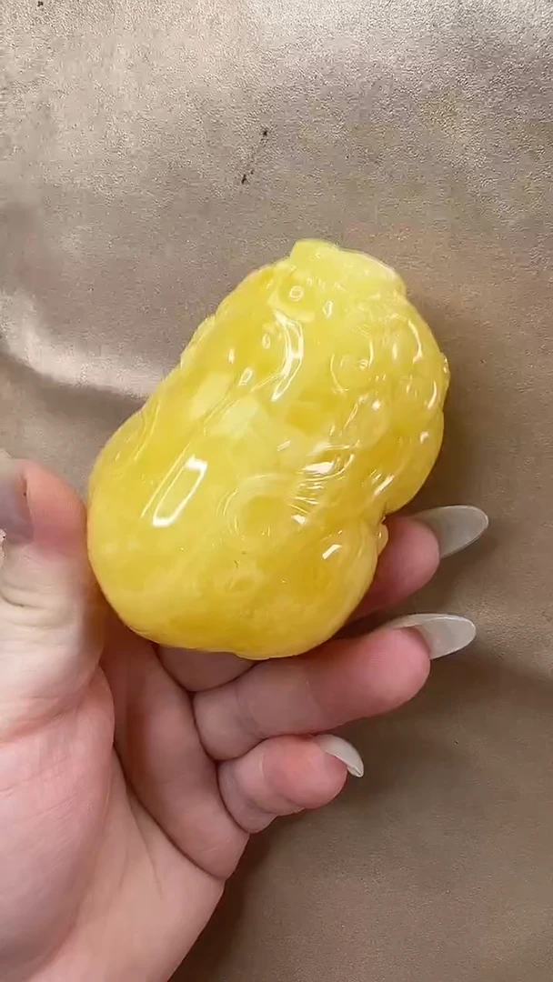 琥珀颈饰未镶嵌吊坠