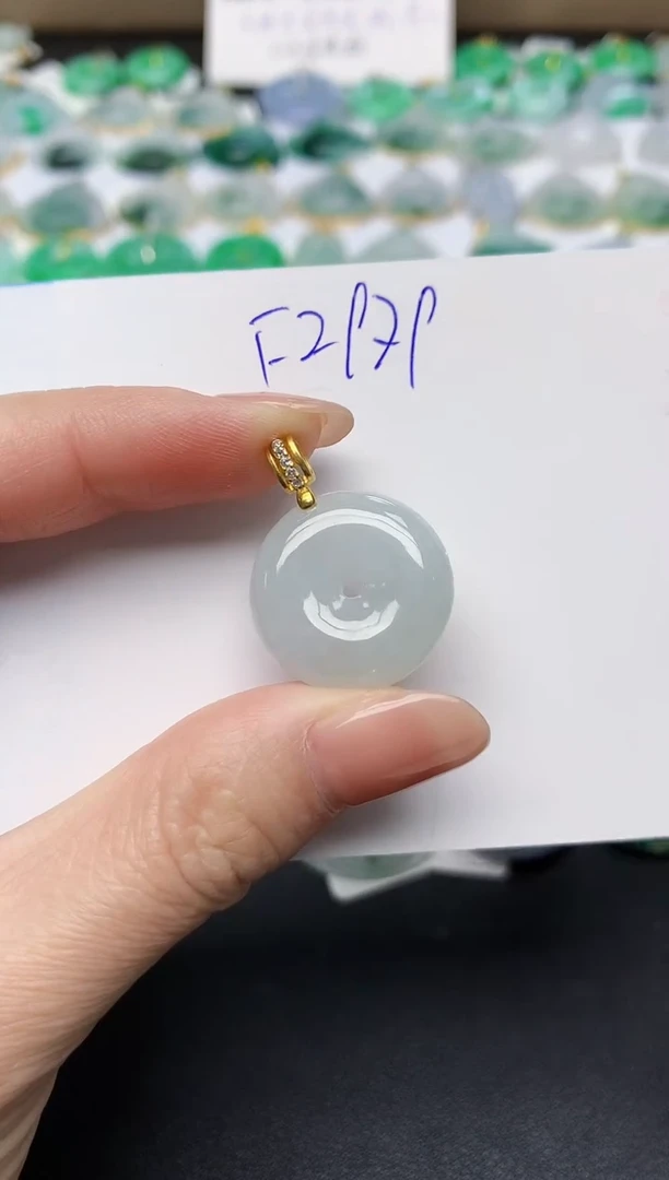 颈饰未镶嵌翡翠天然缅甸A货翡翠百元以上9元证书费自理