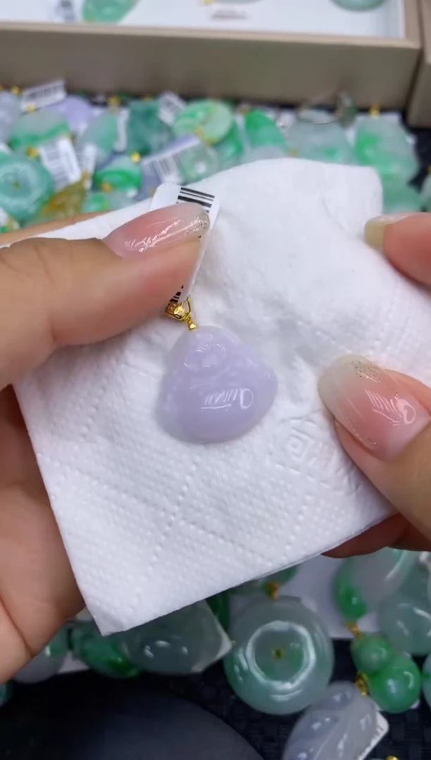 颈饰未镶嵌翡翠天然缅甸A货翡翠