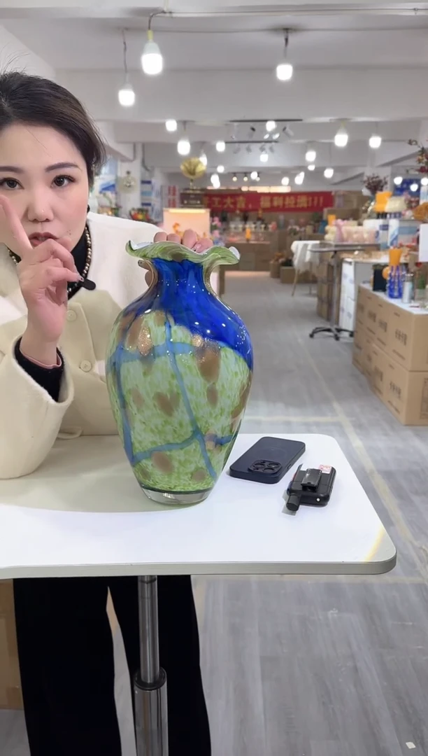 【闪购商品】琉璃泰新花器R-18