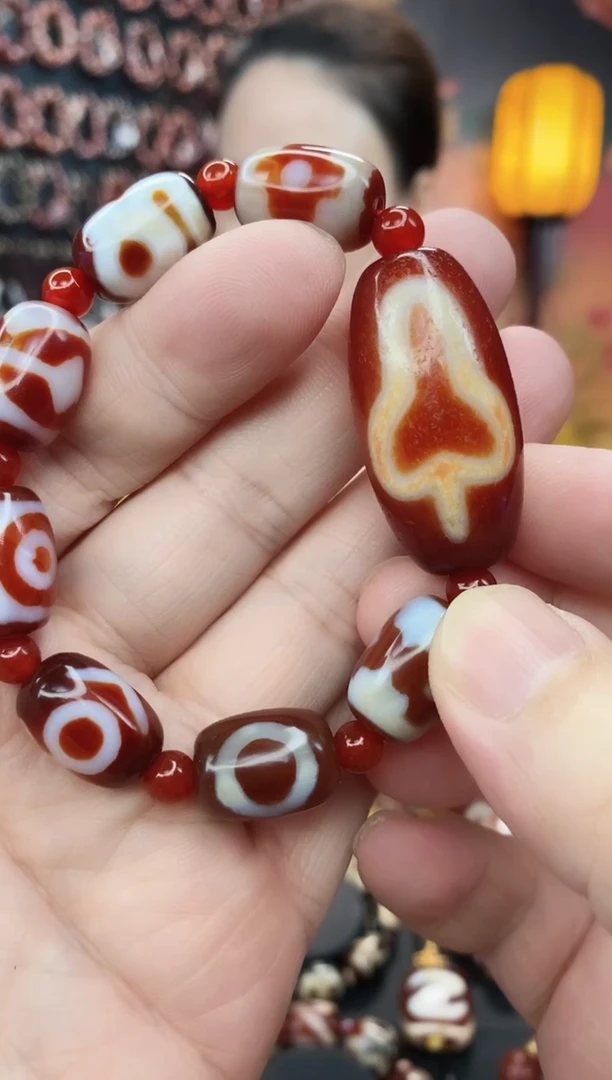 未镶嵌手串玛瑙/玉髓菩提手串