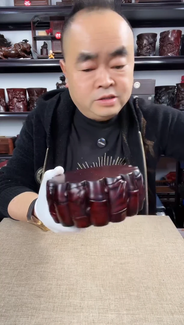 木845瑕疵老李红木工艺品