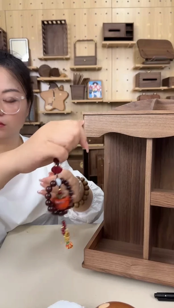 木柿子实木项链串