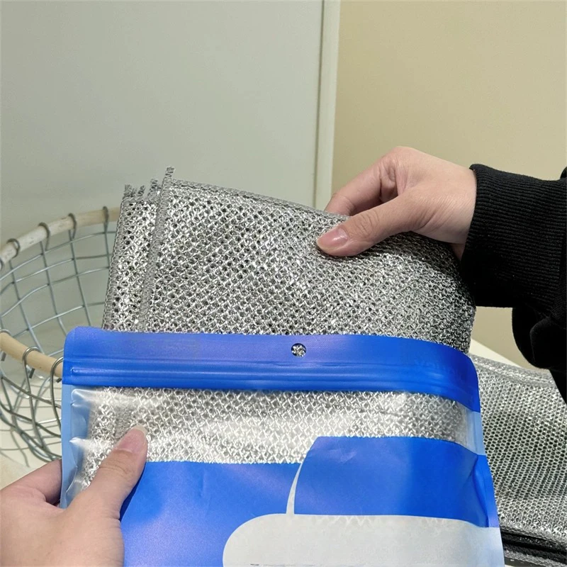 多用途厨房银丝抹布10片/袋20*20cm