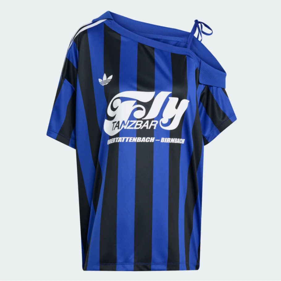 【劲浪体育】阿迪达斯休闲经典露肩运动短袖球衣KD2278