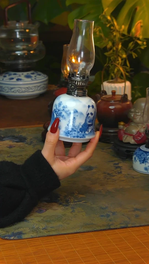 【闪购商品】景德镇陶瓷灯摆件