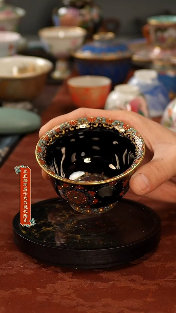 陶瓷景德镇手工手绘精美茶器