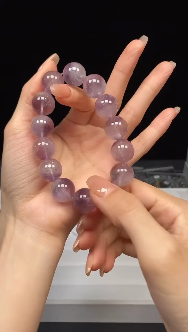 水晶手链未镶嵌多样性发其一；编号117