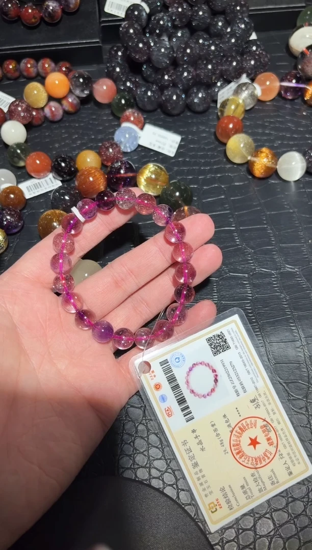 【闪购商品】水晶手链未镶嵌单圈超七A10