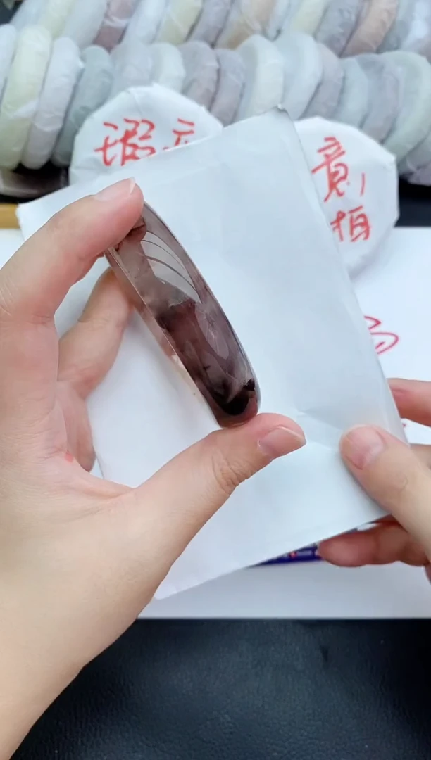 未镶嵌手镯石英质玉瑕疵170+59/60