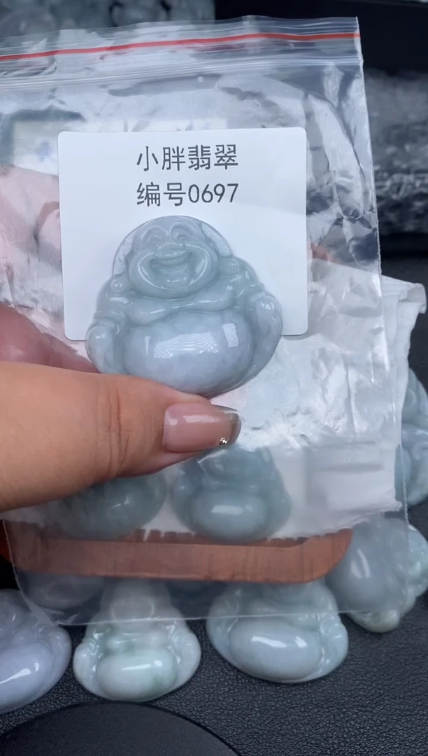 翡翠未镶嵌颈饰缅甸天然A货翡翠0697