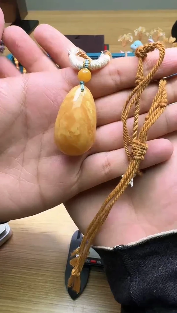 琥珀颈饰未镶嵌多样性发一件 556