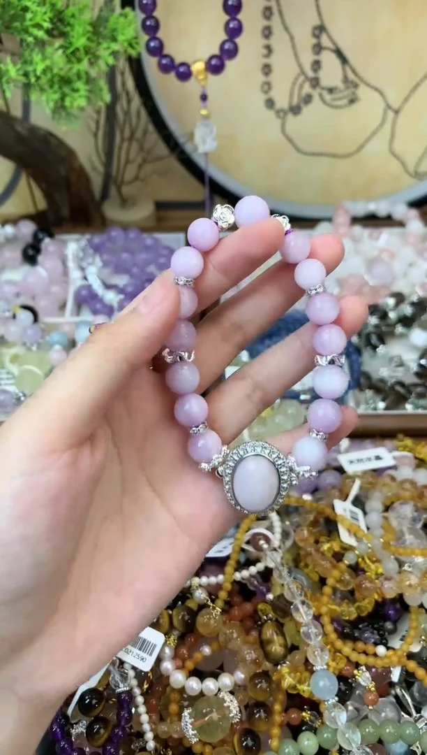 【闪购商品】锂辉石手串未镶嵌296