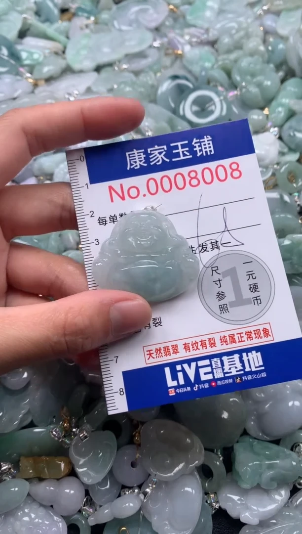 颈饰未镶嵌翡翠8008