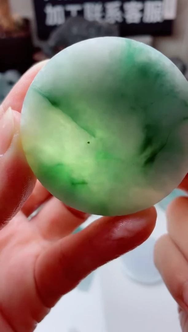 翡翠未镶嵌颈饰4289.....