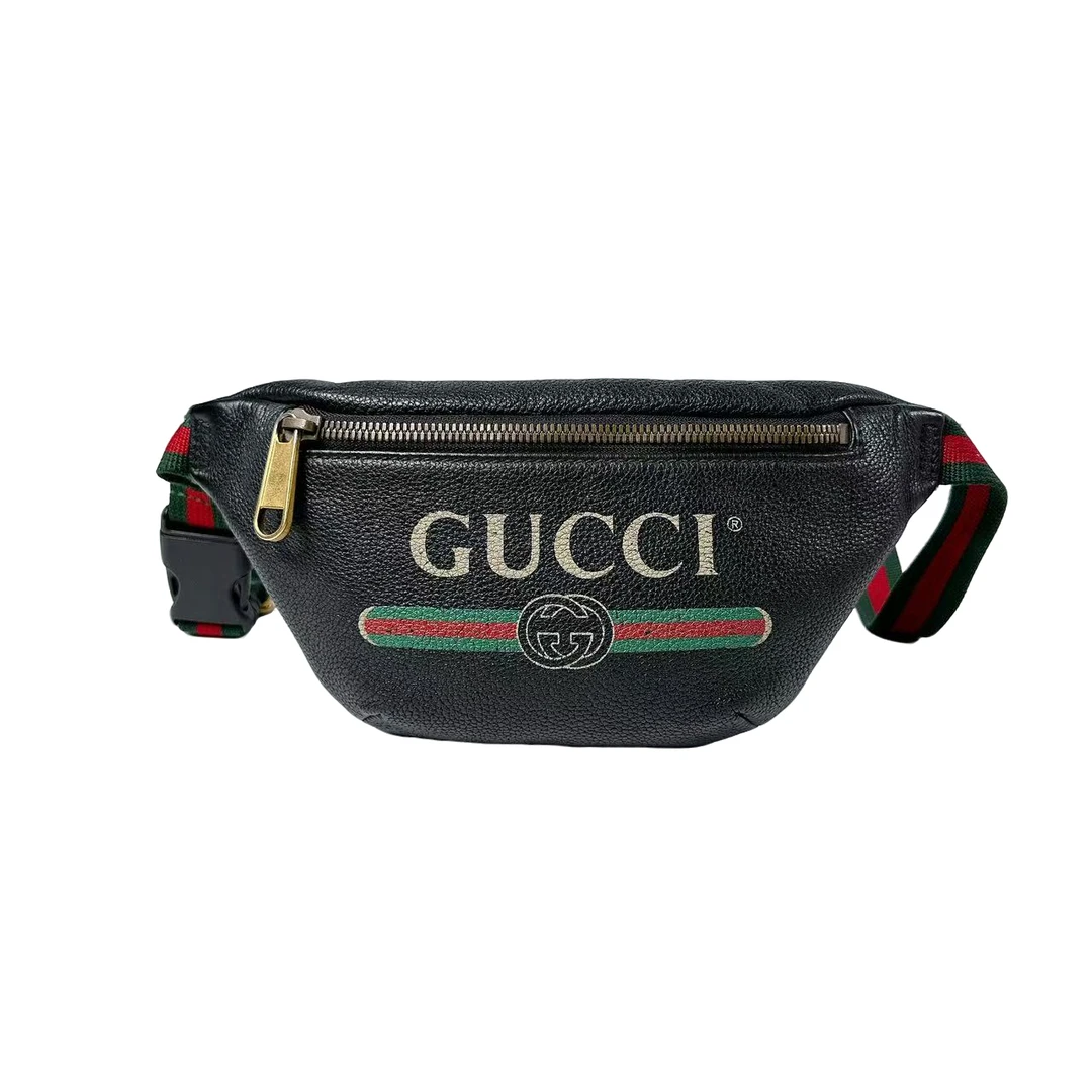 95新 GUCCI/古驰 安洁利严选腰包/0000330