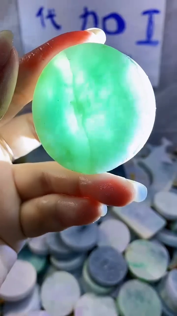 裸石翡翠纯天然翡翠A货264