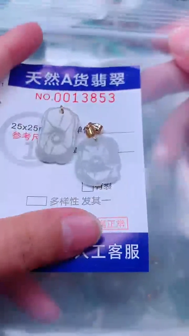 吊坠(不含链)未镶嵌翡翠1