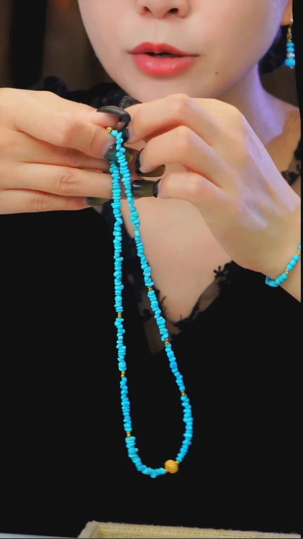 未镶嵌绿松石项链发货一件
